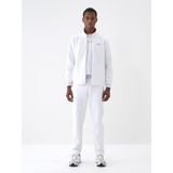 Xint Erkek Beyaz Pamuk Dokulu Regular Fit Sweat Mont - 2XL