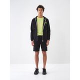 Xint Erkek Siyah Pamuk Dokulu Regular Fit Sweat Mont - 2XL