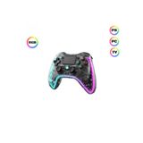 XİRA Ape RGB Gamepad Oyun Kolu Şeffaf 1000 mAh Kablosuz Ps3-Ps4-Tv-Pc-İos Uyumlu Wirelles