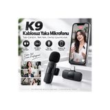 XİRA Kablosuz Yaka Mikrofonu Type-C Alıcılı 20 Metre Çekim Mesafeli Vlog Canlı Yayın Röportaj Mikrofonu