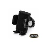 XİRA Universal Motosiklet Telefon Tutucu Ayna Gidon Bağlantılı 360° Döner Anti Titreşim Telefon Standı 4.7-7.2 İnç