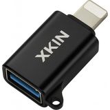 Xkin Xkın XK-OTG04 Lightning To USB 3.0 Dönüştürücü Adaptör Mini Otg – iPhone ve iPad Için Yüksek Hızlı Dönüştürücü - Siyah