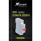 Xkoren 24 Adet Xkoren 1p 10 Amper 3 Ka Otomatik Sigorta (2 Kutu)