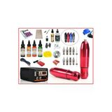 Xl-5340B Hybrıd Çantalı Tattoo Pen Dövme Makinası Seti - Mabuchı Motor