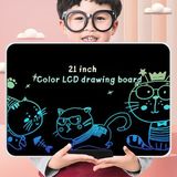 Xl Büyük Boy 21 Inç LCD Çift Taraflı Yazı Tableti, Yetişkinler ve 3+ Çocuklar Için Yazı Tahtası, Çizim Yazma Karalama Tahtaları, Eğitim Öğrenme Aracı Için Çizim Tahtası 46 x 30CM Xlb-21