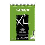 Xl Draw Eskiz ve Resim Defteri, Spiralli, 30 Sayfa, A5, 160G