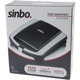 Xl Elektrikli Tost Makinesi 4 Tost Yapışmaz Yüzey 1500W SSM-2550 (4887)