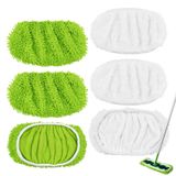 XL Paspas Pedleri Swiffer XL Süpürücü ile Uyumlu, X-Large Kuru Süpürme Bezleri, XL Islak Pedler, Yeniden Kullanılabilir Yıkanabilir Mikrofiber Ağır Hizmet Islak Paspas Bezleri, Parke Zemin Temizliği