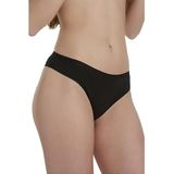 XLady Kadın 3'Lü Koton Modal Brazilian Külot 1611 (SİYAH, S)