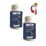 Xlan Erectin Max Erkeklere Özel Geliştirme 60'Lı Destekleyici X 2 Adet+Lustra Masaj Yağı İle 30 Ml
