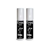 Xlan Eros 2 Adet Erkeklere Özel Zaman Stop Spreyi 20 Ml (Black)