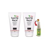 Xlan Kuyruk Yağı Masaj Jeli Plus 2 Tane 50 Ml Konsantre Formül + Çörek Otu Yağı