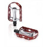 Xlc Mtb / Trekkıng Alüminyum Pedal Kırmızı