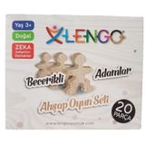 Xlengo Becerikli Adamlar Ahşap Oyuncak - 20 Parça