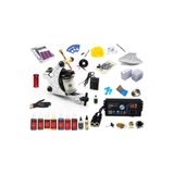 XLINETATTOO Xl-499 Sılver Desıgn Tattoo Dijital Tattoo Dövme Makinası Seti Profesyonel