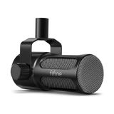 Xlr Dinamik Mikrofon, Kayıt Için Stüdyo Vokal Mikrofon, Orta Güçlendirmeli Tüm Metal Xlr Podcast Mikrofon, Seslendirme Için Düşük Kesimli Filtre, Mikser/ses Arayüzü ile Uyumlu-Amplitank Tank1 - 10 Adet
