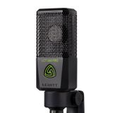 XLR kondansatörlü mikrofon, vokal enstrüman kayıtları ve akış için - LCT 240 PRO profesyonel kondansatör kapsülü mikrofon tutucu ve rüzgar koruması - ev kaydı için mükemmel (siyah)