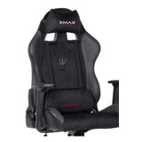 XMAX Rio Baby Face Ultra Hissiyat Terletmez Profesyonel Oyuncu Ve Yayıncı Koltuğu Black