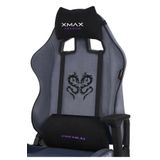 XMAX / Rio Balerion Antrasit Gri Kadife Terletmez Kumaş Gaming Oyuncu Koltuğu / 120 Kg Taşır