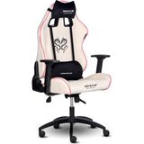 XMAX Rio Beyaz Oyuncu Koltuğu Ergonomik Tasarım 3D Kolçaklı Kumaş Kaplama 120 kg Taşıma Kapasitesi