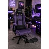 XMAX / Rio Plus Balerion Mor Gaming Oyuncu Koltuğu Ayak Uzatma ve Kol Pedi Hediyeli