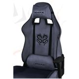 XMAX / Rio Plus Balerion Terletmez Kadife Kumaş Antrasit Gaming Oyuncu Koltuğu / 120 Kg Taşır