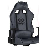XMAX/Rio Balerion Koyu Plaza Grisi Kadife Terletmez Kumaş Gaming Oyuncu Koltuğu / 120 Kg Taşır 345578756745347