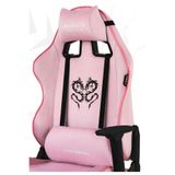 XMAX/Rio Balerion Terletmez Kadife Kumaş Pembe Gaming Oyuncu Koltuğu / 120 Kg Taşır 345234562134
