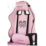 XMAX/Rio Balerion Terletmez Kadife Kumaş Pembe Gaming Oyuncu Koltuğu / 120 Kg Taşır 456445645563