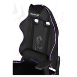 XMAX/Rio Balerion Terletmez Kadife Kumaş Siyah Gaming Oyuncu Koltuğu / 120 Kg Taşır 23456352342342