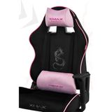 XMAX/Rio Balerion Terletmez Kadife Kumaş Siyah Gaming Oyuncu Koltuğu / 120 Kg Taşır 234656524246