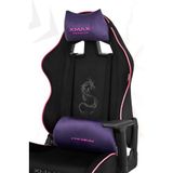 XMAX/Rio Balerion Terletmez Kadife Kumaş Siyah Gaming Oyuncu Koltuğu / 120 Kg Taşır 234657767242463