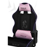 XMAX/Rio Balerion Terletmez Kadife Kumaş Siyah Gaming Oyuncu Koltuğu / 120 Kg Taşır 5677352343436346