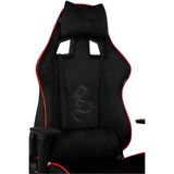 XMAX/Rio Plus Balerion Terletmez Kadife Kumaş Siyah Gaming Oyuncu Koltuğu / 120 Kg Taşır 234567754345