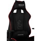 XMAX/Rio Plus Balerion Terletmez Kadife Kumaş Siyah Gaming Oyuncu Koltuğu / 120 Kg Taşır 34567643234567