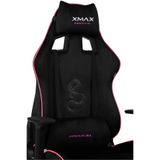 XMAX/Rio Plus Balerion Terletmez Kadife Kumaş Siyah Gaming Oyuncu Koltuğu / 120 Kg Taşır 346432345676543456