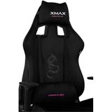 XMAX/Rio Pus Balerion Terletmez Kadife Kumaş Siyah Gaming Oyuncu Koltuğu / 120 Kg Taşır 234567434345567