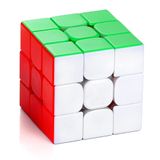 XMD QiYi Warrior S Magic Cube 3x3 Dönen Pürüzsüz Sihirli Küp 3D Bulmaca Çocuklar için Büküm Zeka Oyunları IQ Oyuncakları