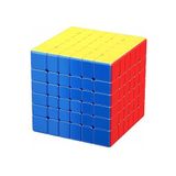 XMDCuber Moyu Meilong 6 m Speed Cube 6 x 6 Manyetik Çıkartmasız, Meilong 6 m V2 Speed Cube 6x6x6 Manyetik Sihirli Küp, 144 Mıknatıs, 61 mm Son Versiyon