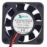 Xmer 40X40X10MM 5V 0.26A 3 Kablolu + Soketli Salyangoz Fan