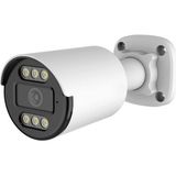 Xmeye 4 Mp Ip Poe 6 Warmled Hybrid LED Sesli Gece Görüşlü Güvenlik Kamerası - Beyaz