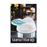 XML Dünyası Çıkarılabilir Mama Oturağı Masa Mama Sandalyesi Beyaz 719333