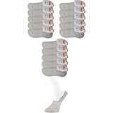 Xmlsepetim Gri Erkek Babet Çorap 15 Çift - 40
