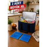 XMP 40 Lt Termal Soğutucu Çanta | Yalıtımlı Piknik, Kamp, Plaj ve Günlük Kullanım Termos Çantası - Lacivert