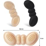 Xnews 3 Mm Ayakkabı Topuk Vurma Önleyici Ve Daraltma Padi 4 Cm En 9,8 Cm Uzunlukta Rahat Sünger