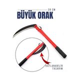 Xnews Katlamalı 39 cm Büyük Orak 423347
