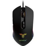 Xnews Lucatech Butterfly GX910 7200 Dpı Kablolu Rgb Optik Oyuncu Mouse - Renkli