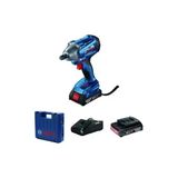 Xnews Professional Gds 250-Lı Akülü Darbeli Somun Sıkma (18 Volt, 2 X 3,0 Ah Akü, Şarj Cihazı, Plastik Çanta, 250 Nm Maks. Tork, 1/2\