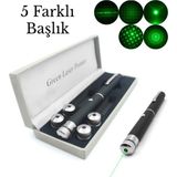 Xnews Yeşil Lazer Pointer 50 Mw 15 Km Etkili (5 Başlıklı)-