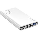 Xo 22.5W Quick Fast Hızlı Usb-C Type-C Çift Çıkışlı 10000 Mah Taşınabilir Şarj Aleti Powerbank PR229 - Beyaz